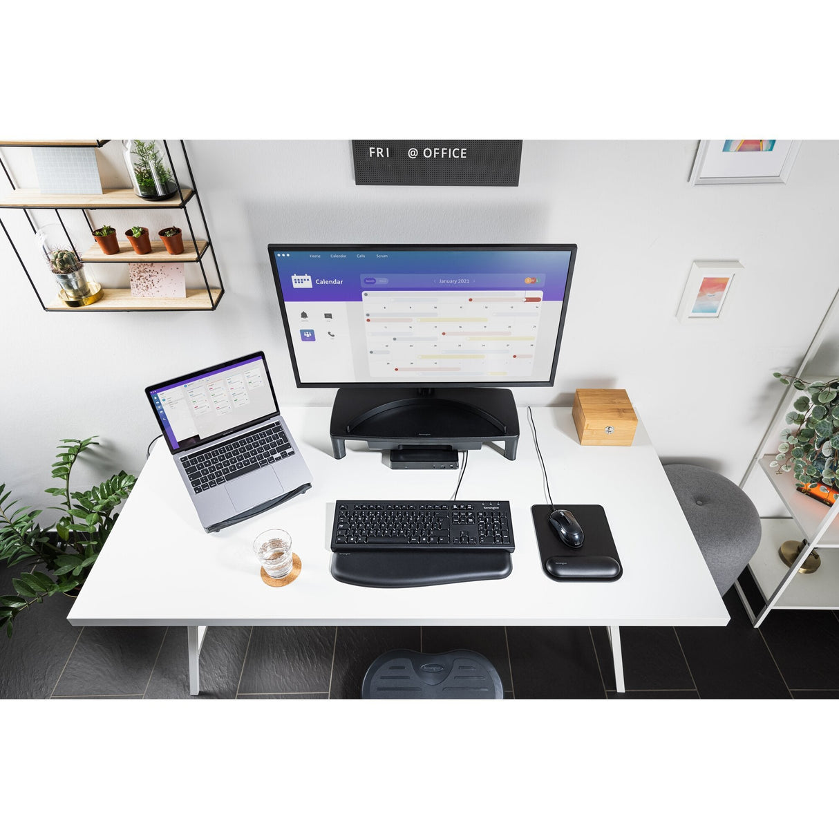 Kensington Kb100 Eq, Teclado Negro, Distribución Fr K63727fr