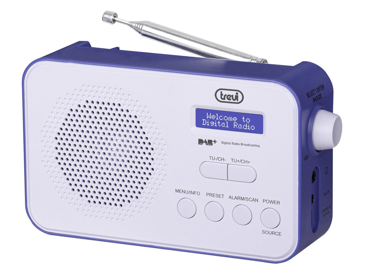 Radio Dab F92 Azul-Blanco
