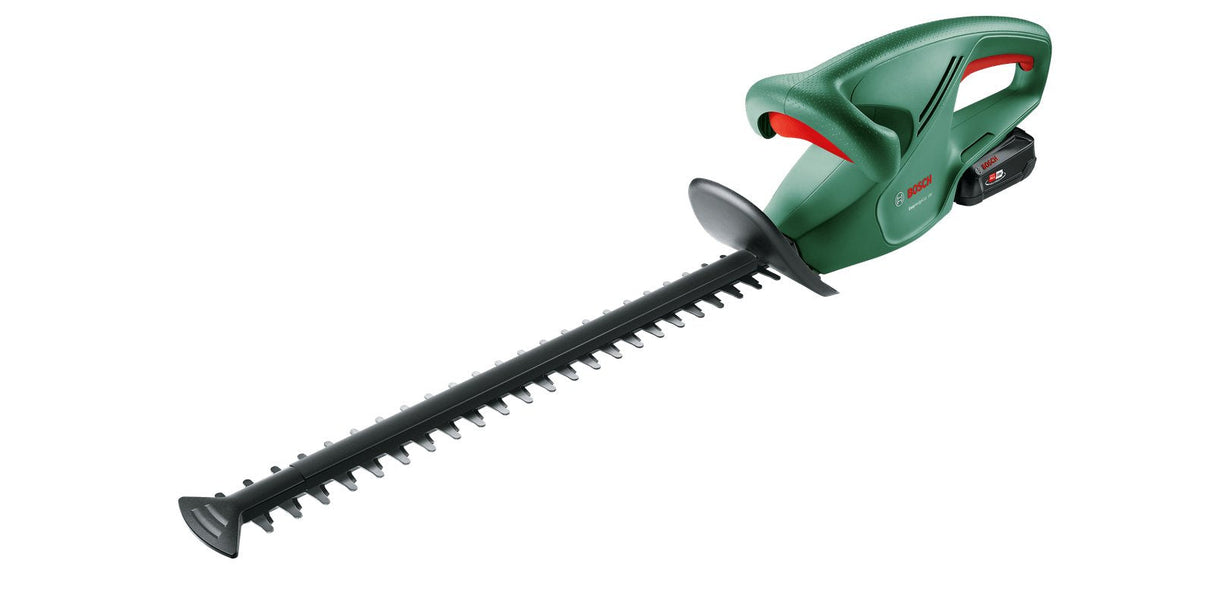 Cortasetos Inalámbrico Bosch Easyhedgecut 18v-52-13, 18 Voltios (Verde/Negro, Batería Li-Ion 2.0ah, Power For All Alliance)