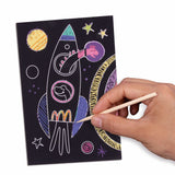 Apli Mini Láminas Rasca Y Dibuja Set Scratch&Draw Caja Expositora De 12 Surtidos +4 Años