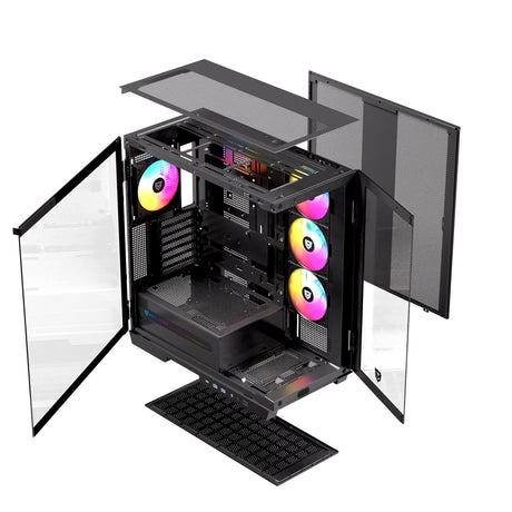 EAN 8435443722387 - Nfortec NF-CS-URSA-B carcasa de ordenador Full Tower imagen 4