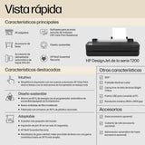 EAN 0198701026570 - HP Designjet T230 24-in Printer impresora de gran formato Wifi Inyección de tinta térmica Color 2400 x 12 imagen 3