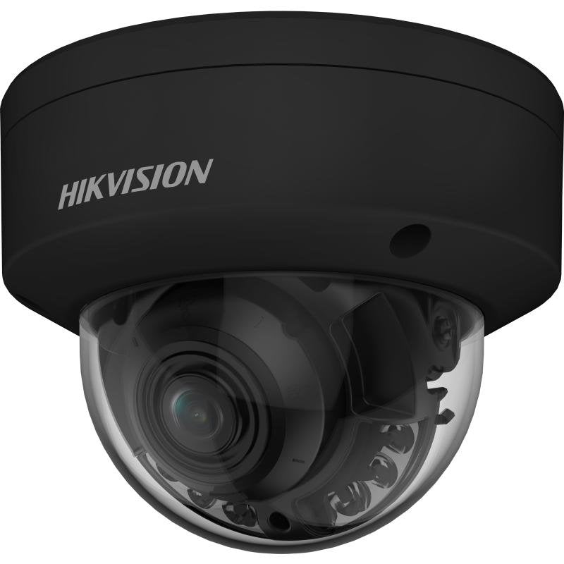 Camara Domo Hikvision Ds-2cd2747g2ht-Lizs(2.8-12)/Ef/Blk Dome 4mp Smart Hybrid Light