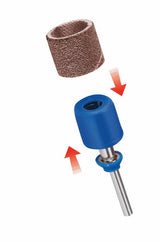 Dremel Ez Speedclic Sc407, Mandril De Lijado Y Cinta De Lijado, 3 Piezas P60 120 2615s407ja