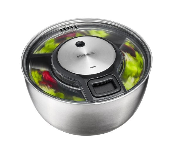 Spinner Para Ensaladas Gefu 28160 Speed Wing, Acero Inoxidable