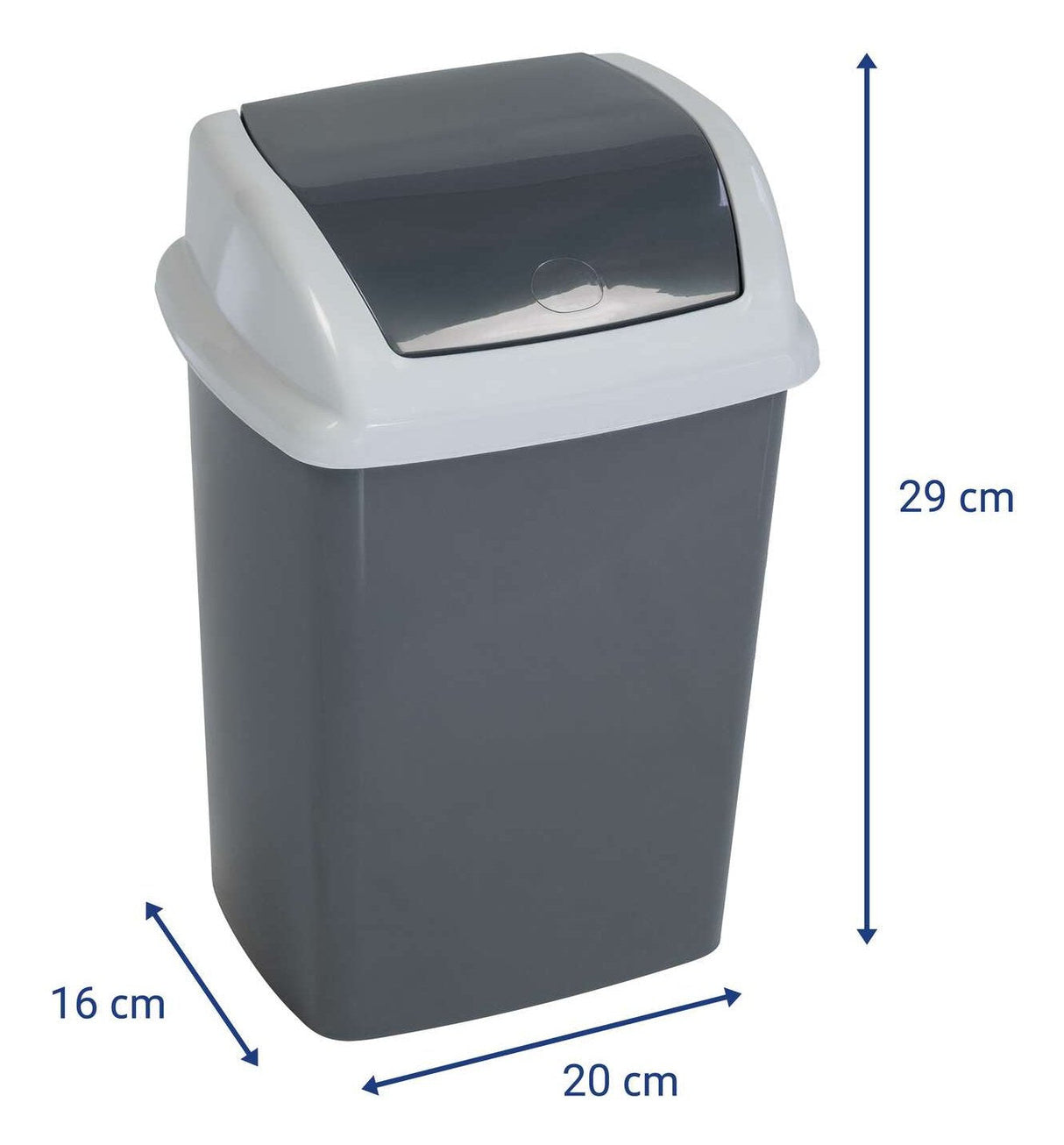 Maul Abfallbehälter Maulswing 5l Schwingdeckel Kunmmoff