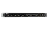 Qnap Qsw-M7230-2x4f24t Conmutador 2 X 100 Gigabit Qsfp28 + 4 X 25 Gigabit Sfp28 Montable En Rack Para Qnap Cab-Dac50m-Sfpp Trx-10gitsfpp-Sr Trx-25gsfp28-Sr