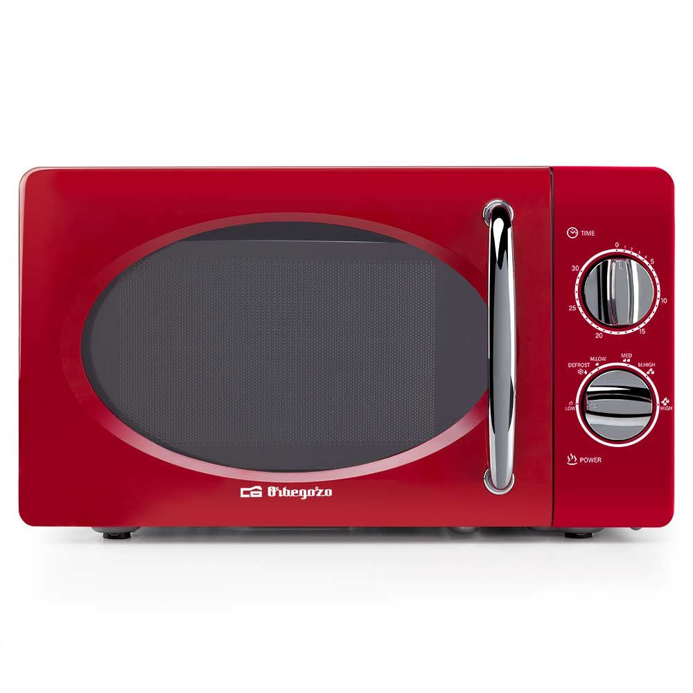 EAN 8436044538902 - Orbegozo MI-2020 microondas Rojo Solo microondas Encimera 20 L 700 W imagen 3