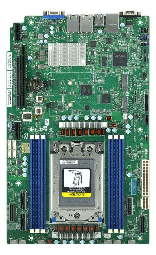 Supermicro Placa Base H13svw-Nt Wio Socket Sp6 Single