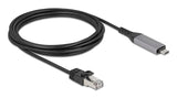 Cable Delock Usb Lan Usb Tipo-C A Rj45 Gigabit Ethernet 3 M