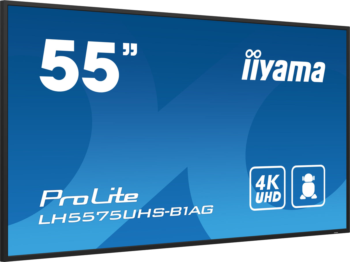 EAN 4948570123469 - iiyama LH5575UHS-B1AG pantalla de señalización Pantalla plana para señalización digital 138,7 cm (54.6")  imagen 3