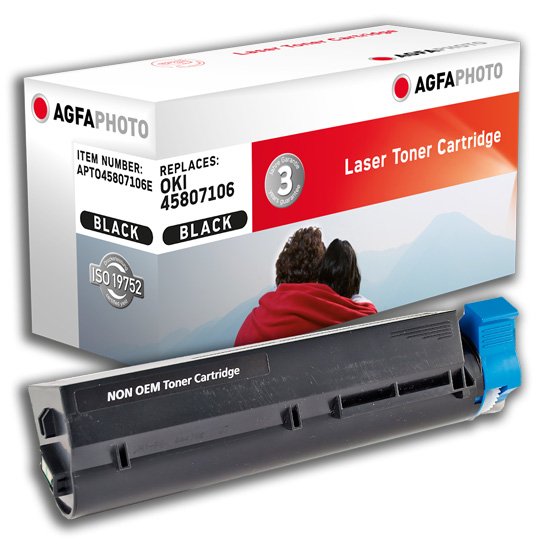Agfaphoto Apto45807106e Cartucho De Tóner 1 Pieza(S) Compatible Negro