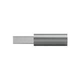 Adaptador Usb-C 3.2 Macho A Usb 3.2 Tipo A Hembra 10gb/S Pack 2 Uds Negro