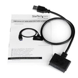 EAN 0065030854696 - StarTech.com USB3S2SAT3CB base para portátil y replicador de puertos Negro imagen 4
