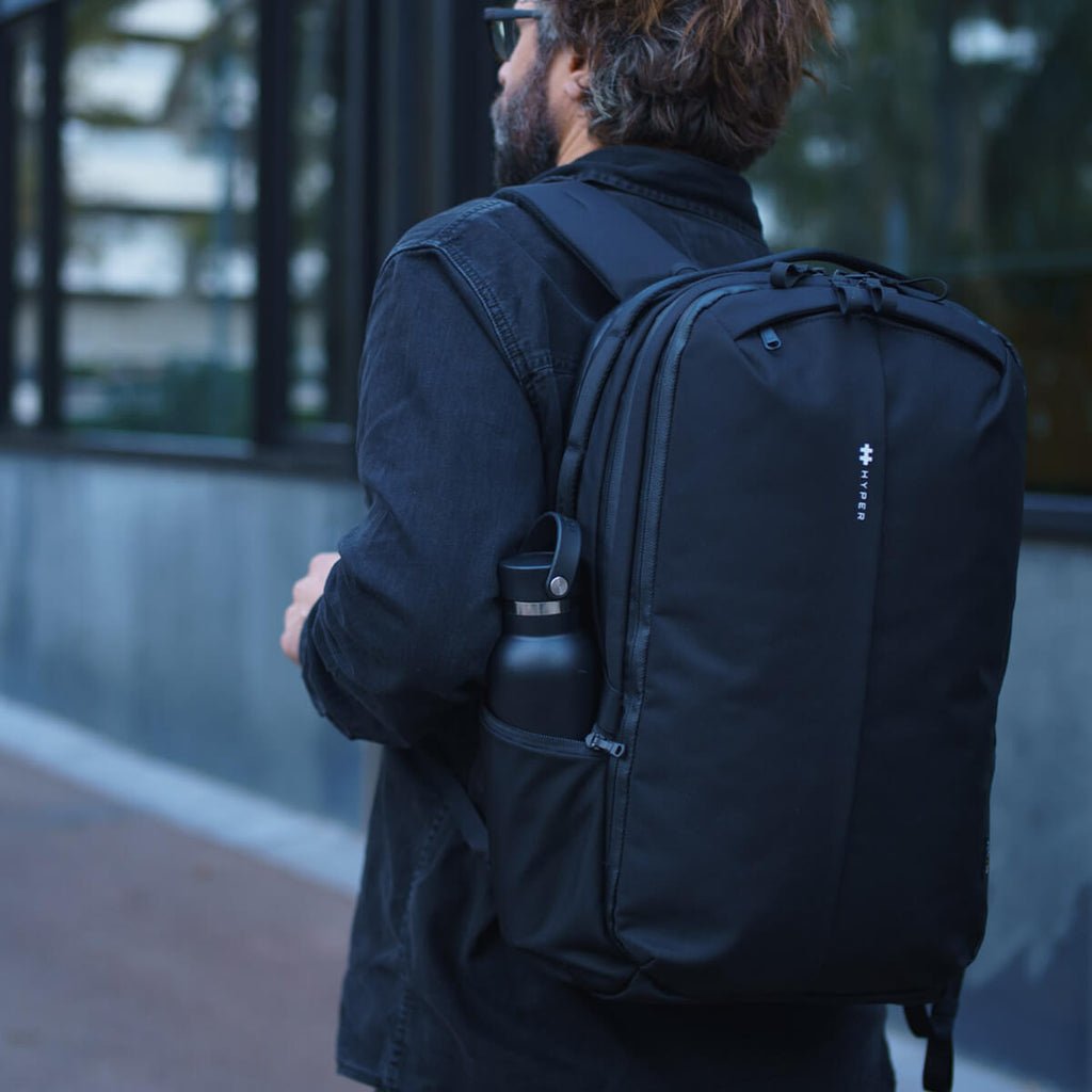 Mochila Hyper Hyperpack Pro  Informal 16"   Nylon Negro Cordura