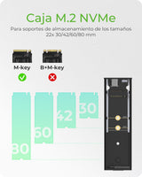 EAN 4250078172925 - ICY BOX IB-1807MT-C31 Caja externa para unidad de estado sólido (SSD) Negro M.2 imagen 4