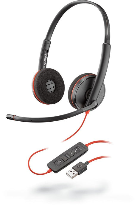EAN 0017229173101 - Poly Blackwire C3220 Auriculares Alámbrico Diadema Oficina/Centro de llamadas USB tipo A Negro imagen 1