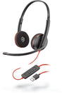 EAN 0017229173101 - Poly Blackwire C3220 Auriculares Alámbrico Diadema Oficina/Centro de llamadas USB tipo A Negro imagen 1