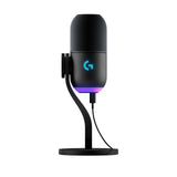 Micrófono Logitech G Yeti Gx   De Superficie Para Mesa Negro