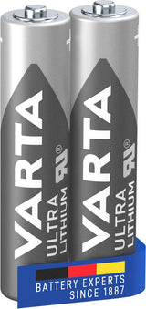 Pila Varta Ultra Lithium Aaa - Lr03 (Blister 2 Unid) Ø10,5x44,5mmi