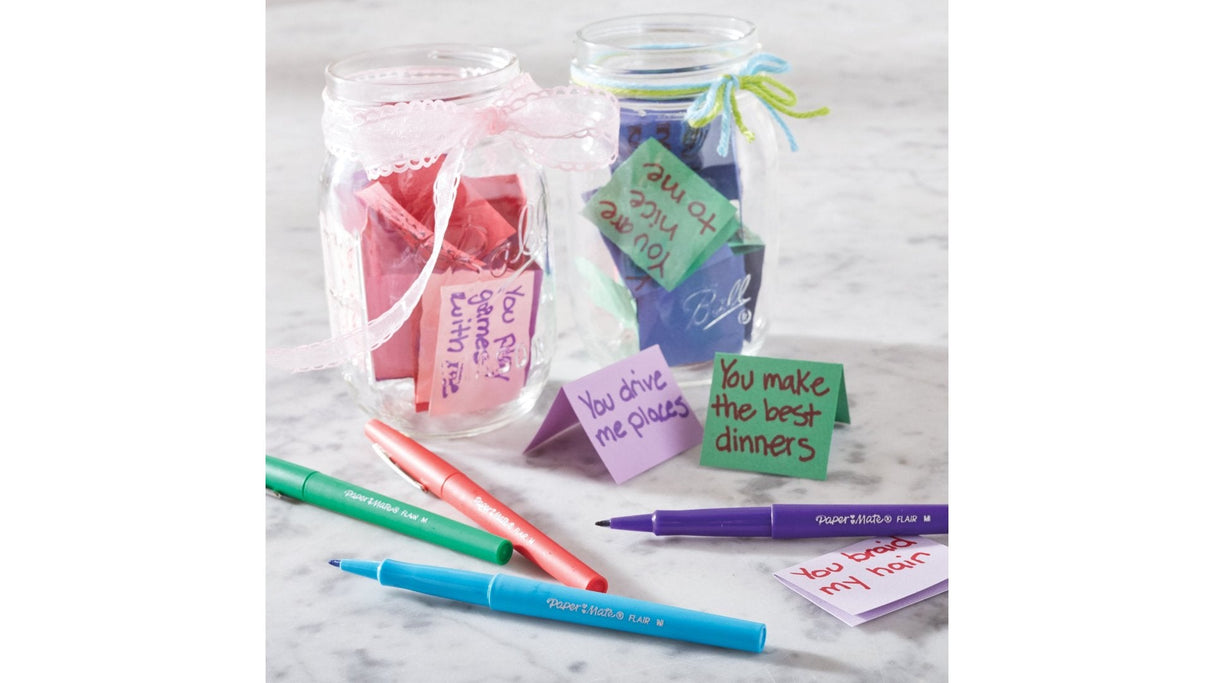 Papermate Flair Rotulador Medio Multicolor 8 Pieza(S)