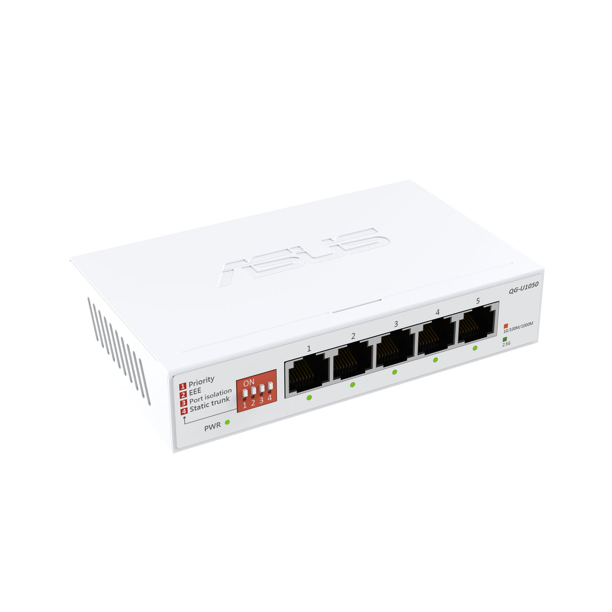 EAN 4711387868522 - ASUS QG-U1050 No administrado 2.5G Ethernet (100/1000/2500) Blanco imagen 3