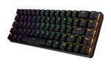 Teclado Francés Asus Rog Falchion Rf Inalámbrica + Usb Azerty Negro