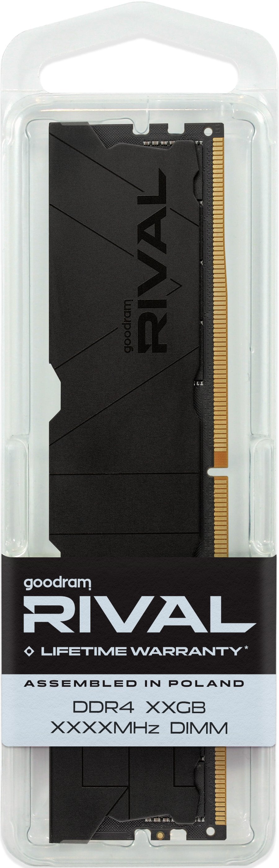 EAN 5908267914052 - Goodram *DDR4 Rival Deep Black 8GB(1* 8)/3600 CL18 módulo de memoria 1 x 8 GB 3600 MT/s 288-pin DIMM imagen 7