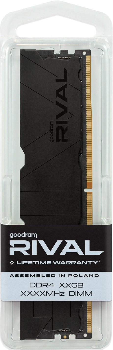 EAN 5908267914793 - Goodram *DDR4 Rival Deep Black 16GB(2* 8)/3600 CL18 módulo de memoria 2 x 8 GB 3600 MT/s 288-pin DIMM imagen 7