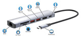 EAN 0766623153966 - Manhattan 153966 base para portátil y replicador de puertos Alámbrico USB 3.2 Gen 2 (3.1 Gen 2) Type-C Pl imagen 8