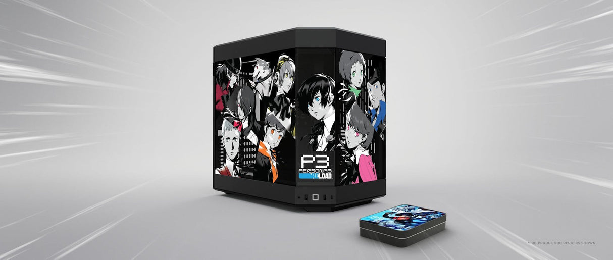 Caja Hyte Y60 Persona 3 Reload Bundle, Multicolor, Vidrio Templado Cs-Hyte-Y60-P3r