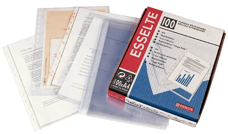 EAN 8411772062080 - Esselte 46101 protector de hojas Folio Cloruro de polivinilo (PVC) 100 pieza(s) imagen 1