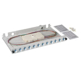 Efb Spleibox Gr Ausziehbar Lc Apc Os2 12xpigtails Abgesetzt & 6xduplex-Kupplung
