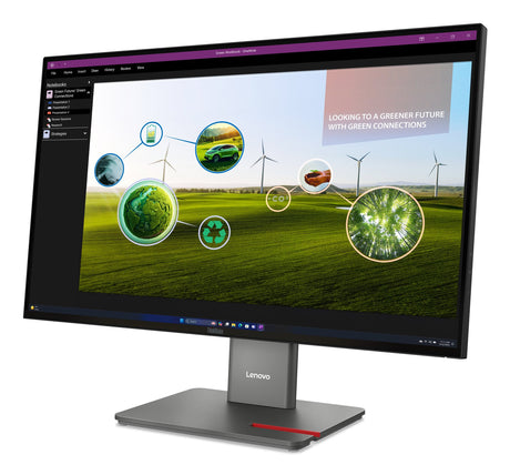 EAN 0198156226167 - Lenovo ThinkVision P27Q-40 pantalla para PC 68,6 cm (27") 2560 x 1440 Pixeles Quad HD LED Negro imagen 2