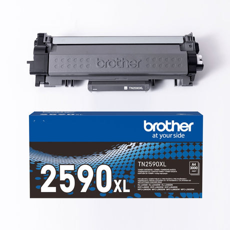 EAN 4977766830355 - Brother TN-2590XL cartucho de tóner 1 pieza(s) Original Negro imagen 3