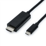 Value 11.99.5841 Adaptador De Cable De Vídeo 2 M Hdmi Tipo A (Estándar) Usb Tipo C Negro