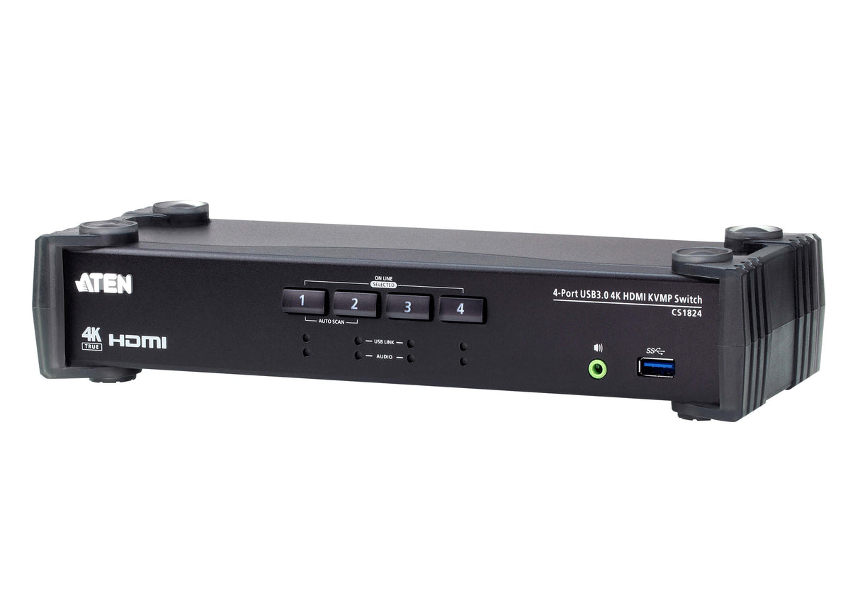 EAN 4719264649424 - ATEN CS1824-AT-G interruptor KVM Negro imagen 1