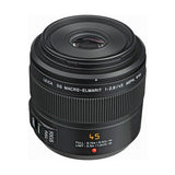 Objetivo Panasonic H-Es045  Slr Negro