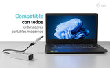 D I-Tec Usb-C Usb-A Metal Hub 3 2x Usb-C Gen1 1x Usb-A Gen1 1x 2,5glan