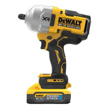 Llave De Impacto Inalámbrica Dewalt Dcf961h2t, 18 Voltios, 1/2" Amarillo/Negro, 2 Baterías Powerstack Li-Ion 5ah, En Caja T Stak Dcf961h2t-Qw