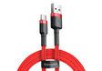 EAN 6953156278226 - Baseus Cafule cable USB USB 2.0 2 m USB A USB C Rojo imagen 1