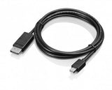 Lenovo Cable Displayport Mini Displayport (M) A Displayport (M) 2 M Para Thinkcentre M75t Gen 2 Thinkpad P51 Thinkstation P330 Gen 2 P34x P350 P520 P620