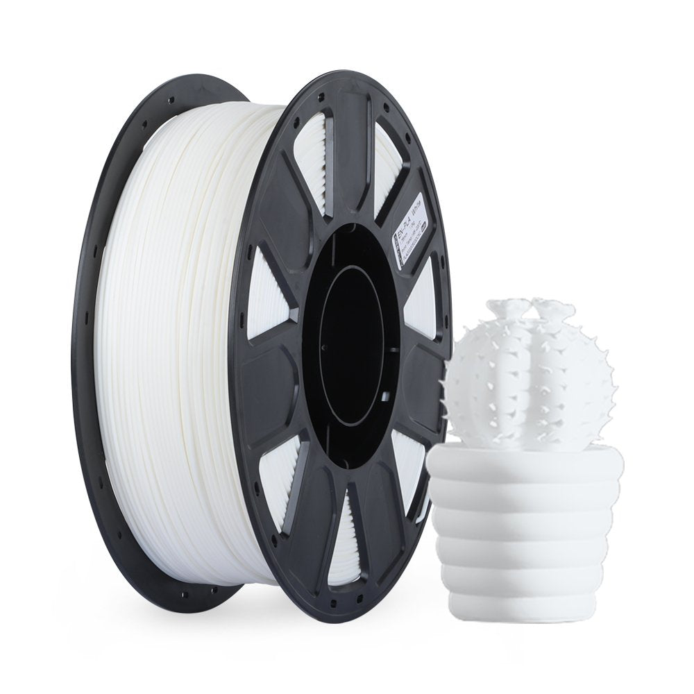 Creality Ender Pla Filament White, 3d Blanco, 1 Kg, 1,75 Mm