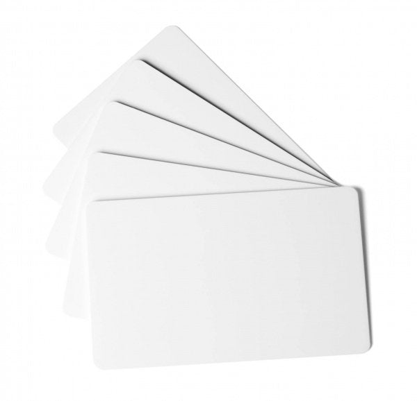Durable Tarjetas De Plámico Duracard Emándar 100 Piezas Blancas