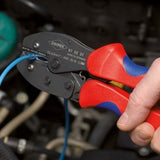 Alicates Para Engarzar Knipex Preciforce® 220 Mm, Paquete De Autoservicio