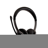 EAN 662919104547 - V7 HU521-2EP auricular y casco Auriculares Alámbrico Diadema Oficina/Centro de llamadas Negro, Plata imagen 3