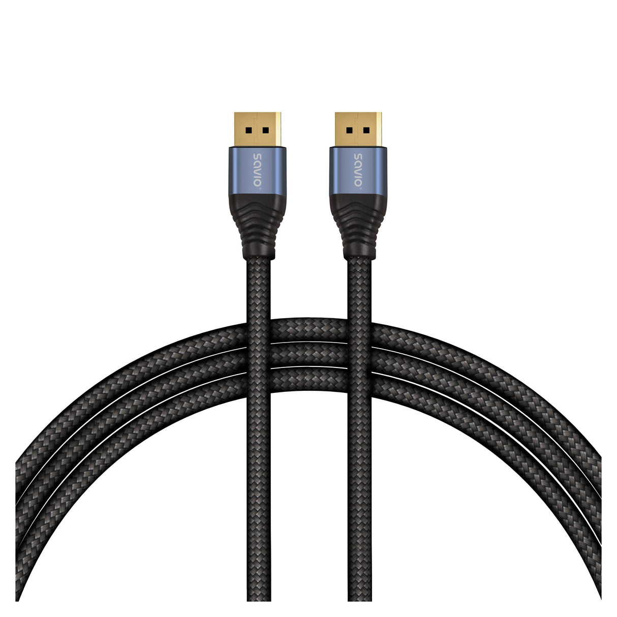 Cable Savio Cl-211 Displayport 3 M Negro
