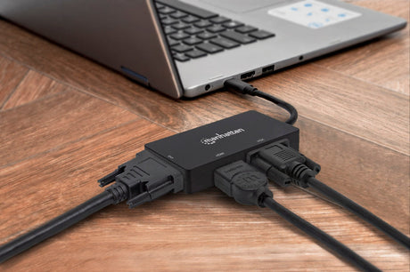 EAN 0766623152983 - Manhattan 152983 Adaptador gráfico USB 3840 x 2160 Pixeles Negro imagen 2