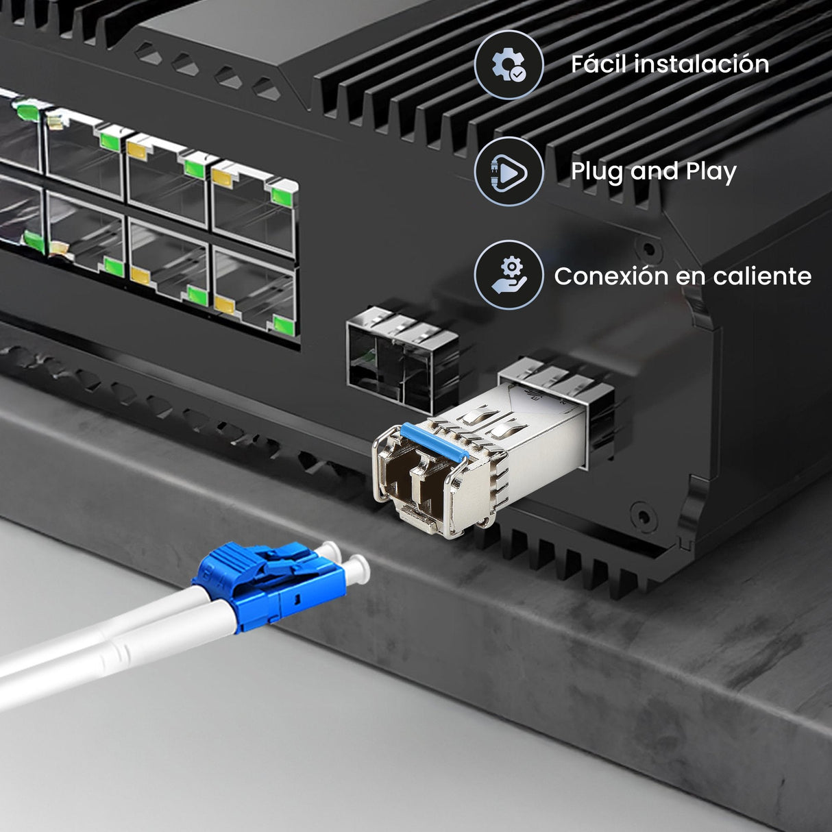 Extralink Sfp 1.25g 1310nm 2km Sm Dom 2-Pack