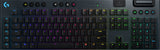 Teclado Español Logitech G G915 Rf Wireless + Bluetooth Qwerty Carbono 920-008906